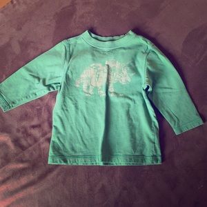 Long sleeve Baby Gap Stegosaurus shirt size 2
